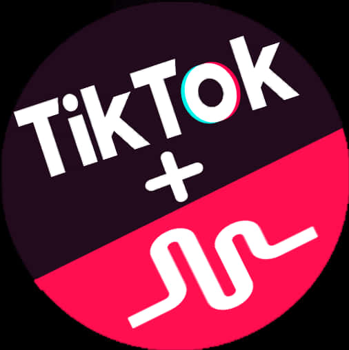 Tik Tok Plus Musical Note Logo