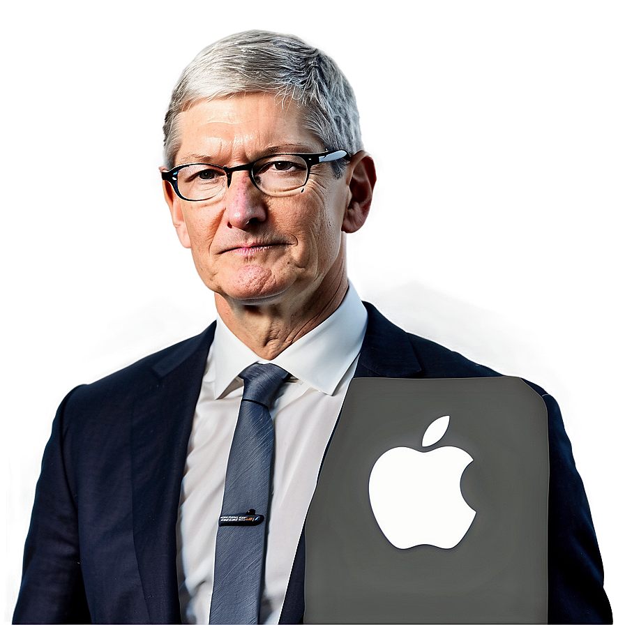 Tim Cook In Apple Park Png 06252024