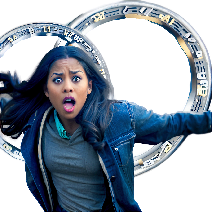 Time Travel Chase Scene Png Vem