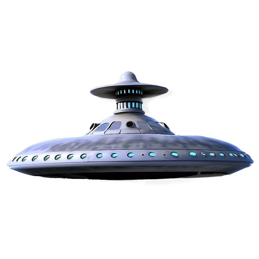 Time-traveling Flying Saucer Png 06202024