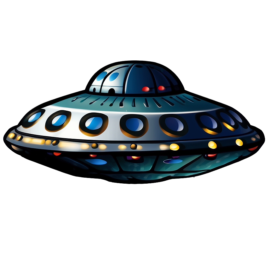 Time-traveling Flying Saucer Png Abv