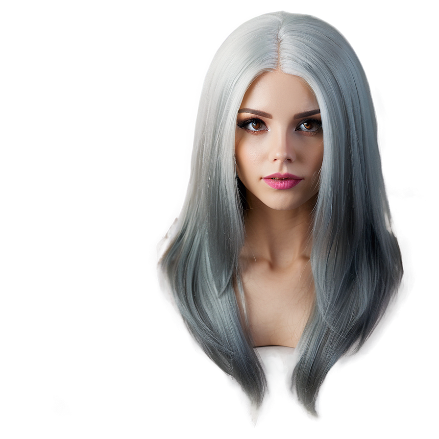 Timeless Grey Hair Png 17