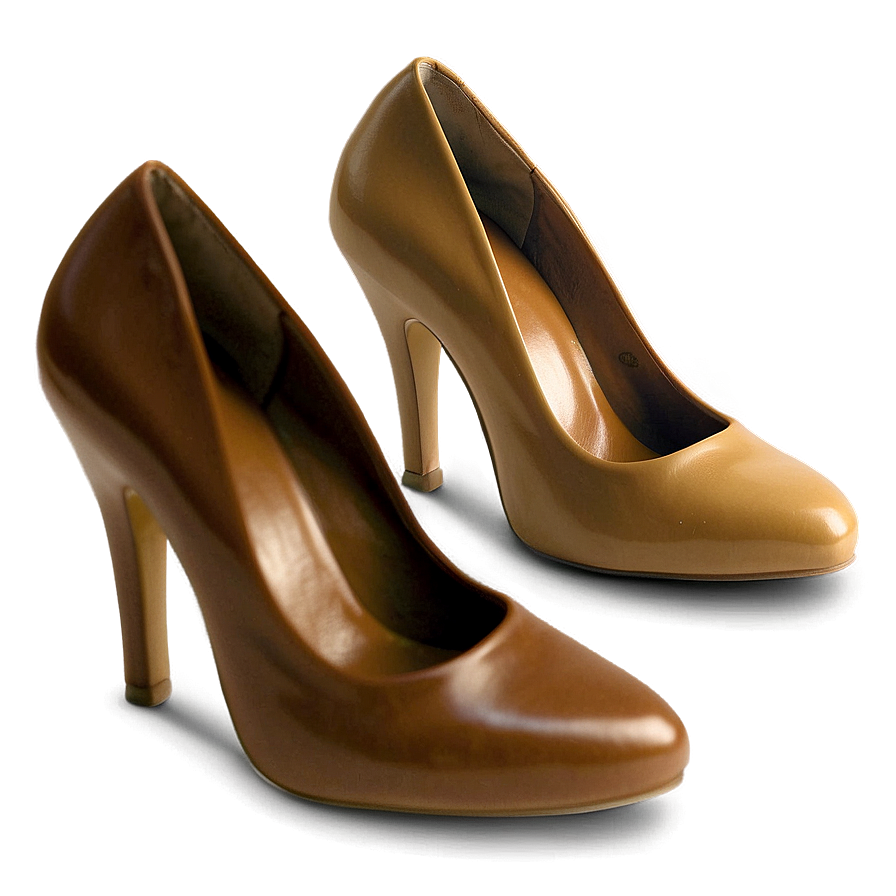 Timeless Tan Heels Png Pul