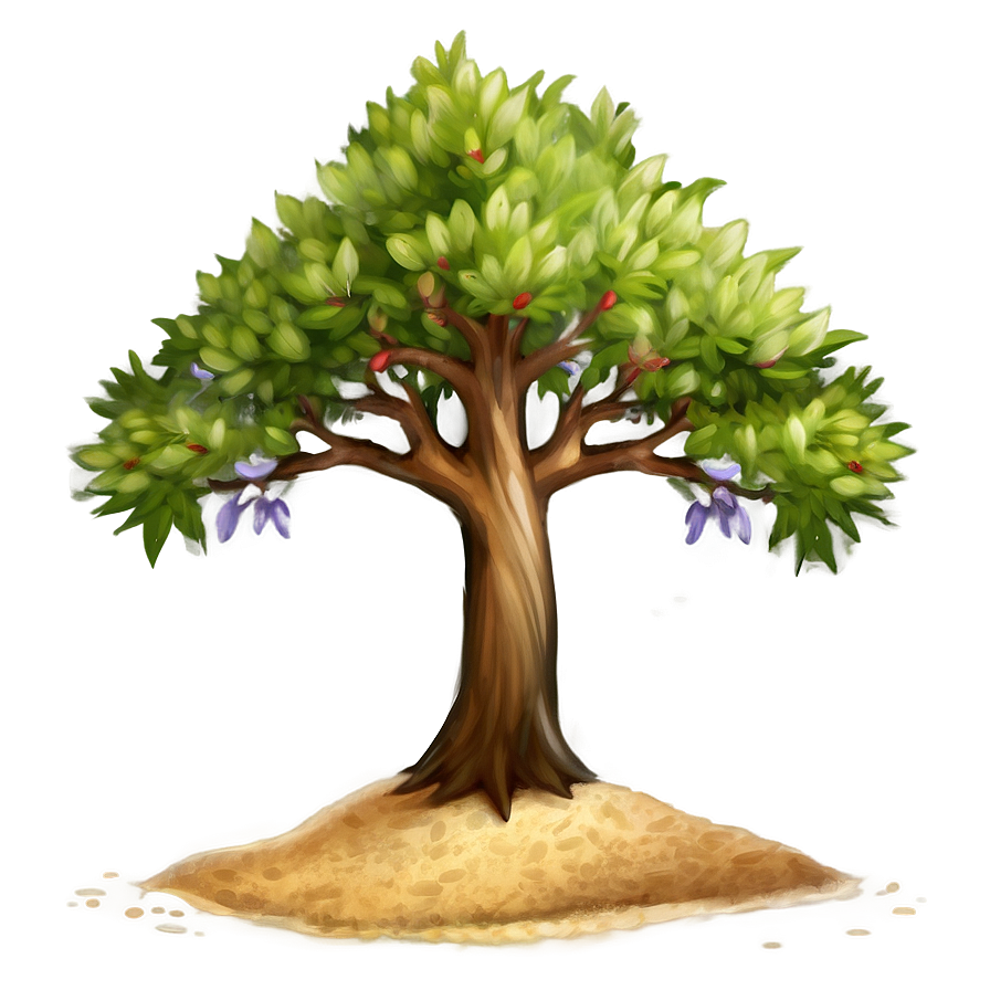 Tiny Tree Illustration Png 99