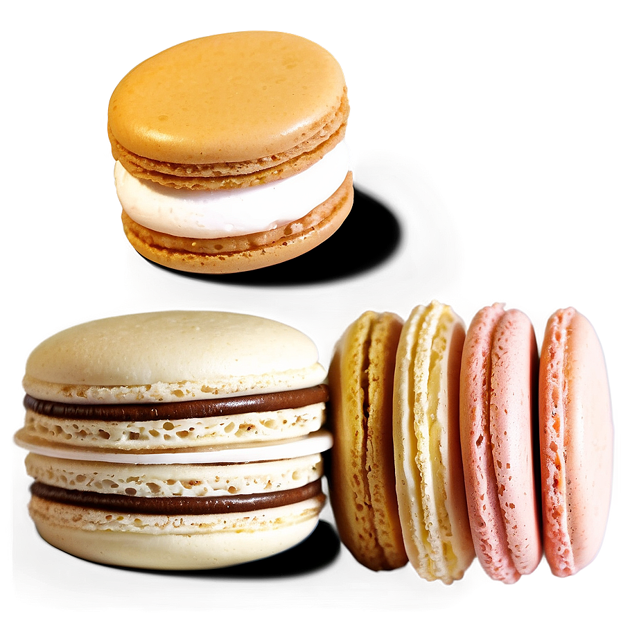 Tiramisu Macaron Png 99