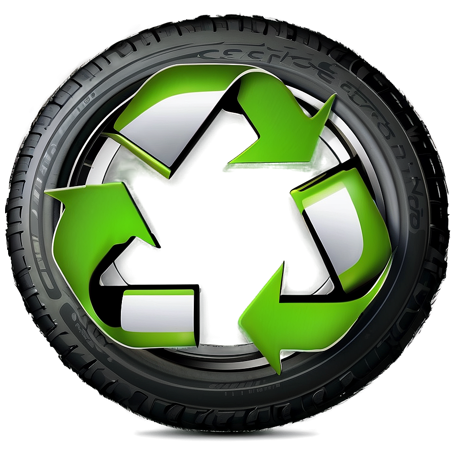 Tire Recycle Symbol Png 56