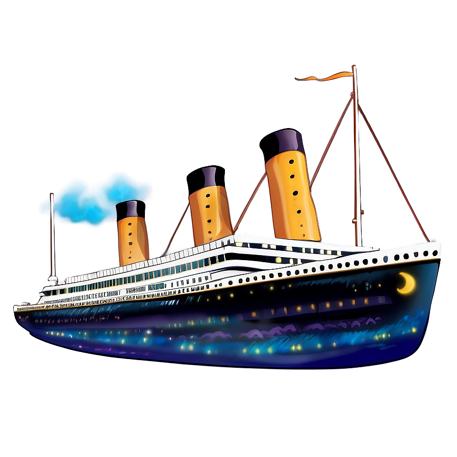 Titanic Night Sky Png Qyj