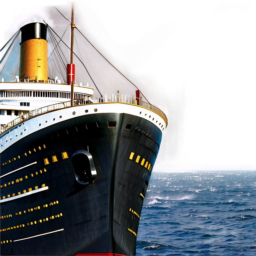 Titanic Vintage Poster Png 05212024