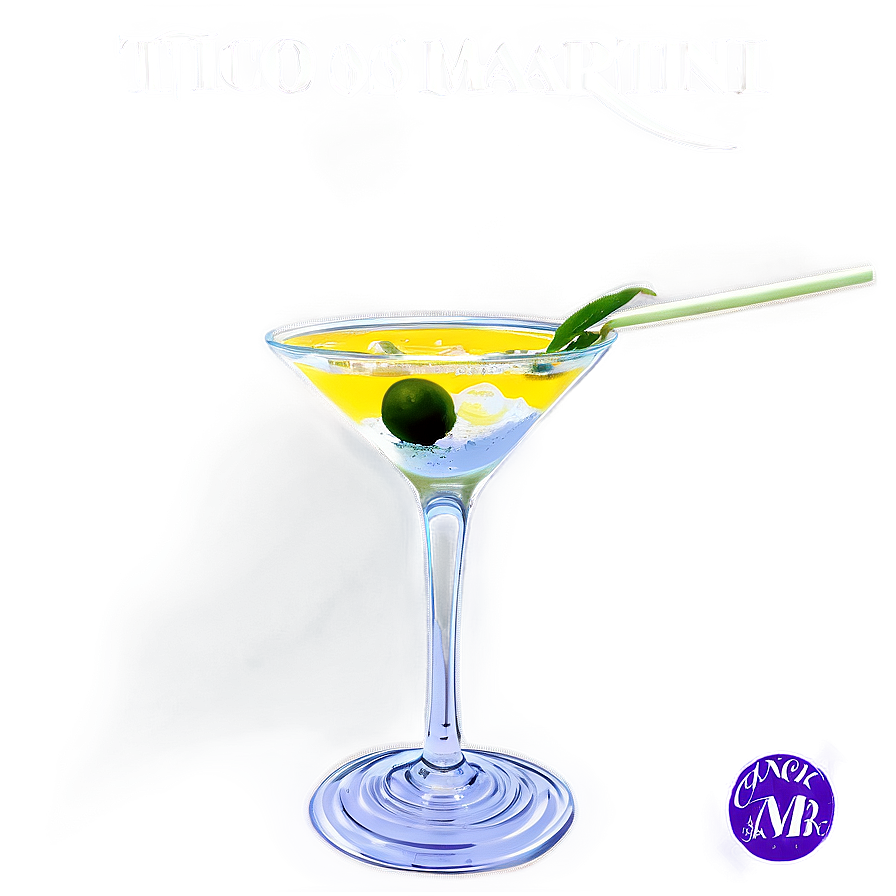 Tito's Vodka Martini Png 06252024