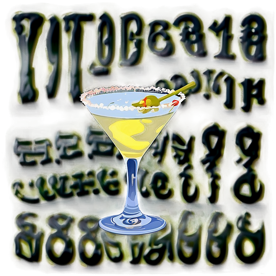 Tito's Vodka Martini Png 06252024