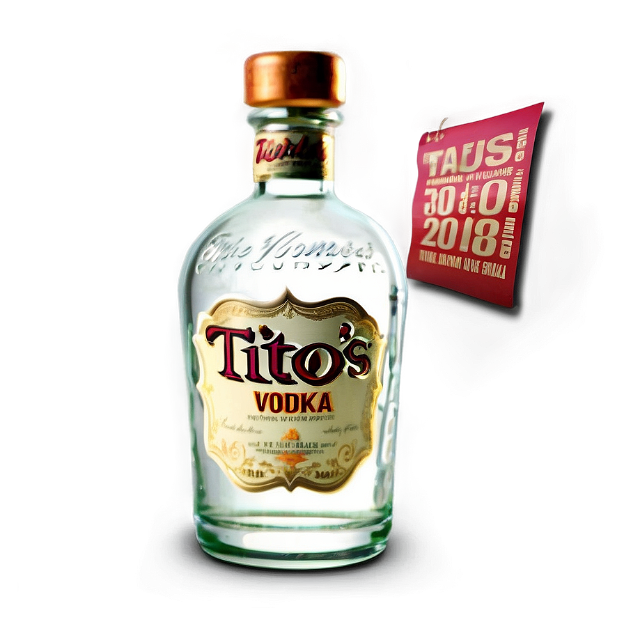 Tito's Vodka Shot Png 5