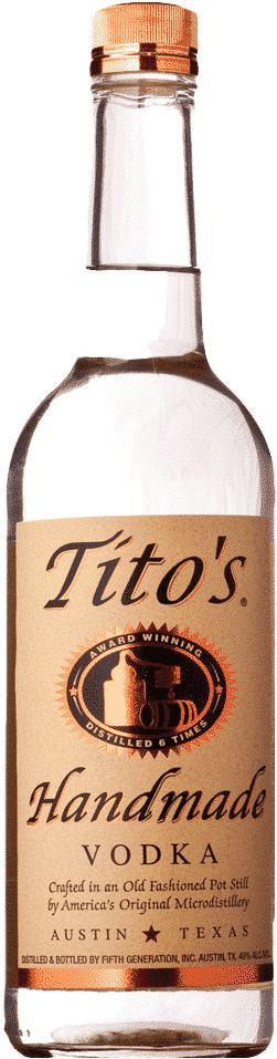 Titos Handmade Vodka Bottle