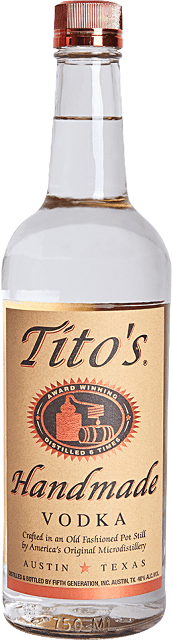 Titos Handmade Vodka Bottle