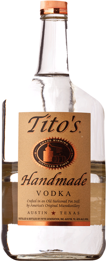 Titos Handmade Vodka Bottle