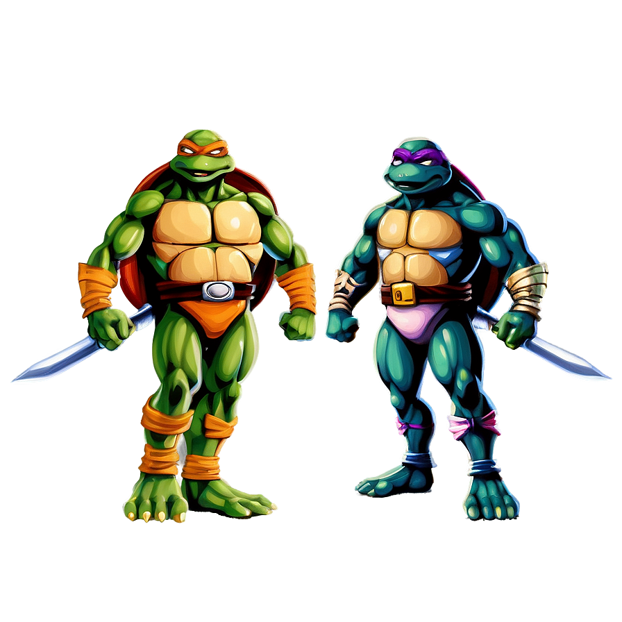 Tmnt Tournament Fighters Png Kgq