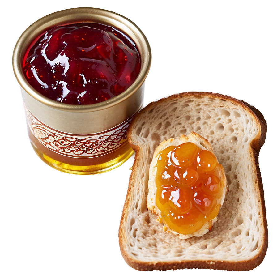 Toast With Jam Png 90