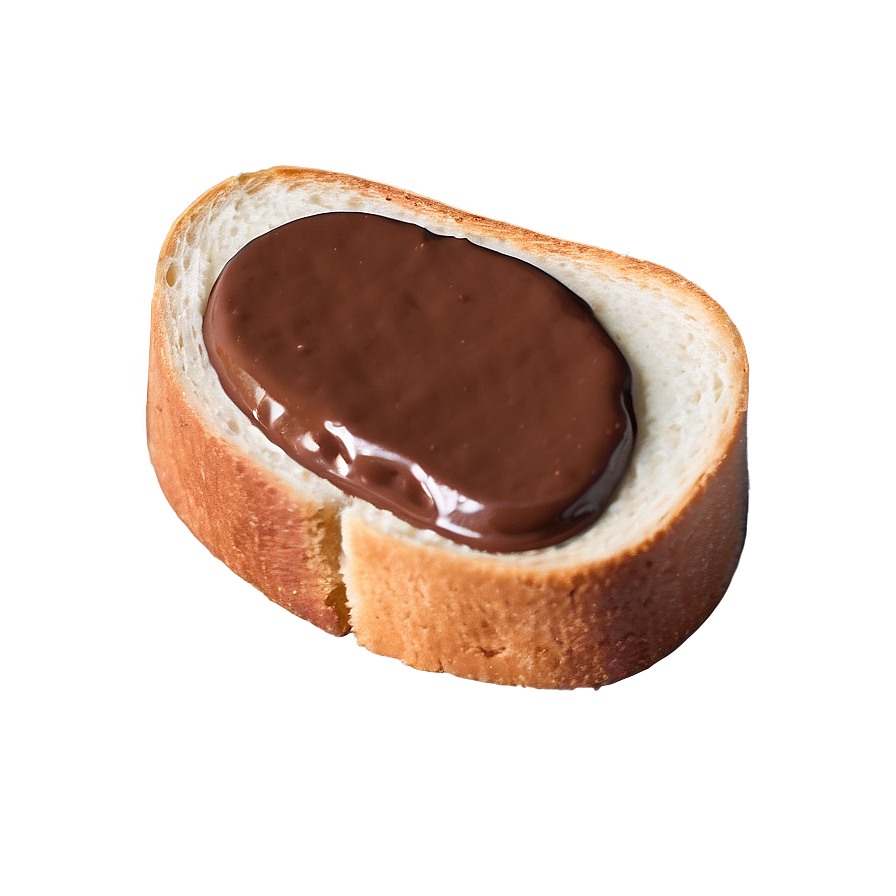 Toast With Nutella Png Dxf65