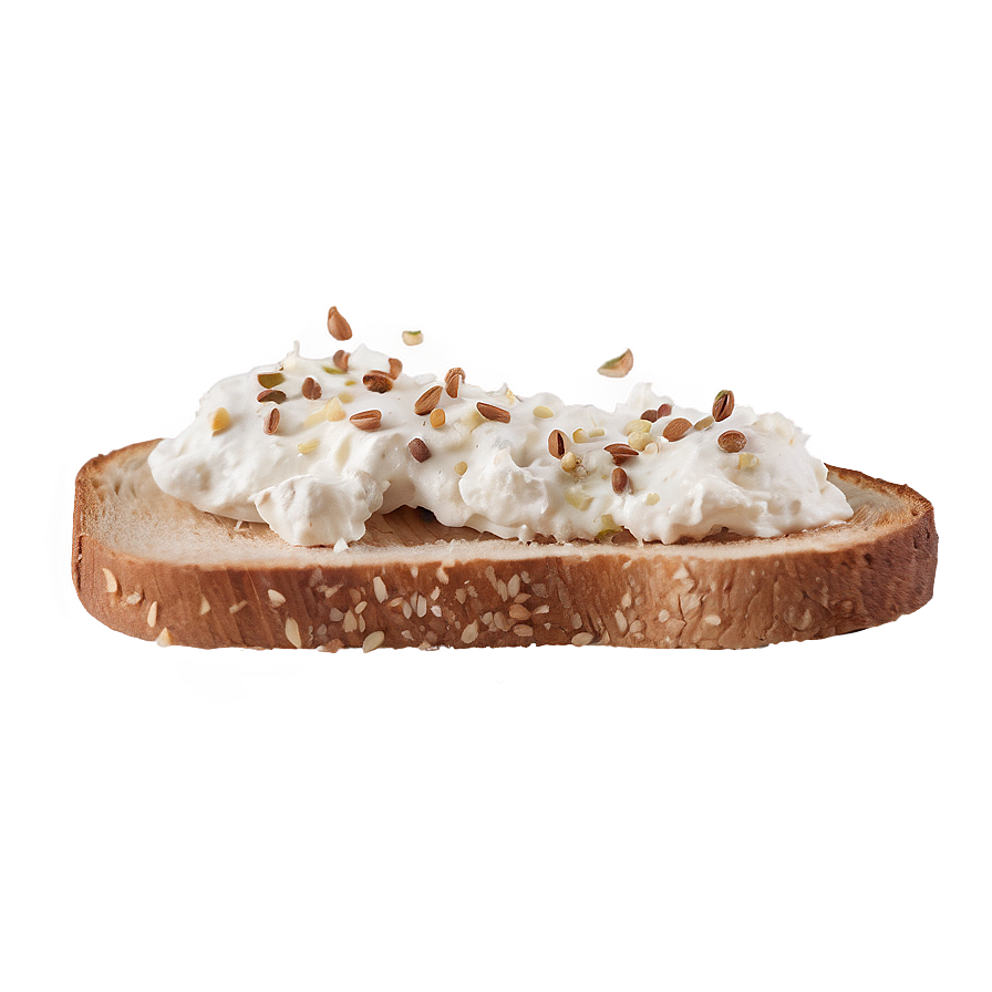 Toast With Ricotta Png Obh