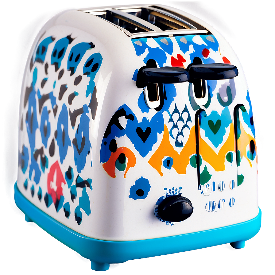 Toaster With Unique Patterns Png 06122024