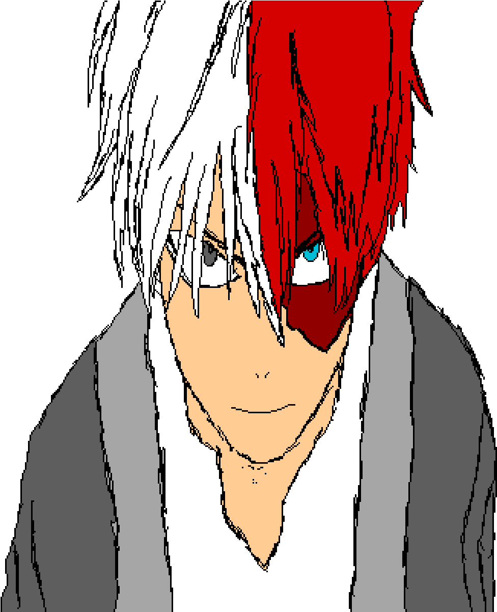 Todoroki Shoto Anime Character