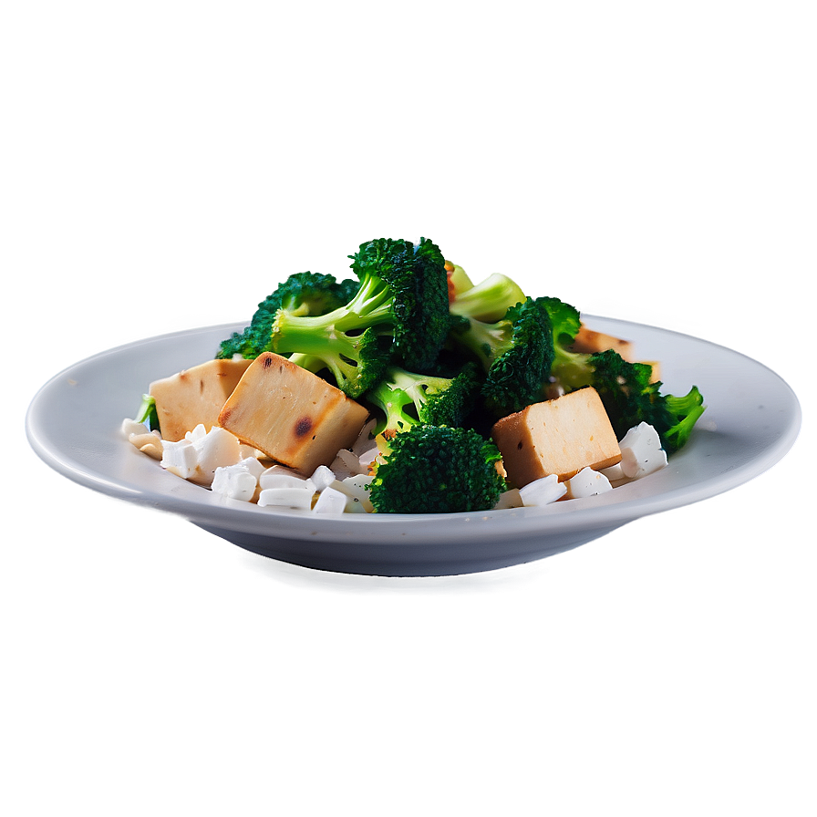 Tofu And Broccoli Stir-fry Png 22