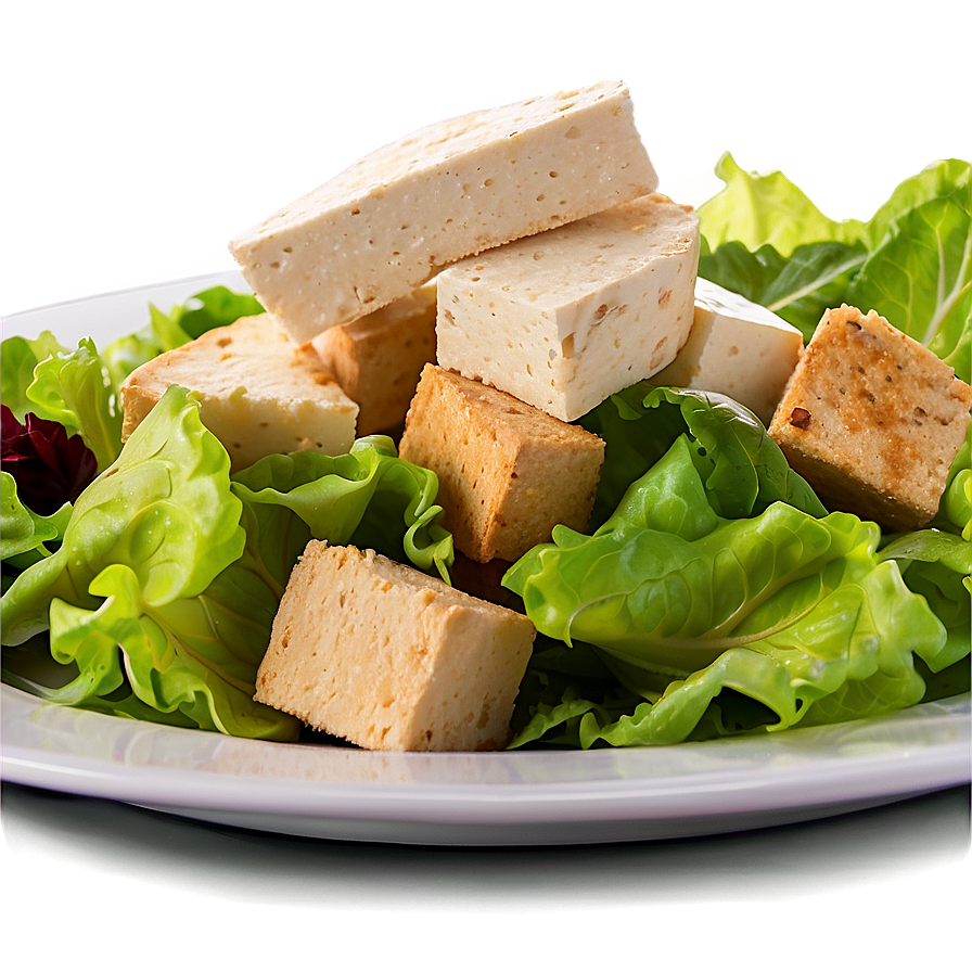 Tofu Caesar Salad Png Iiw64