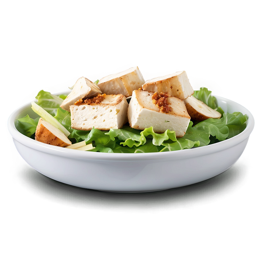 Tofu Caesar Salad Png Tto95