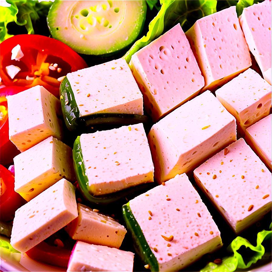 Tofu Greek Salad Png 8