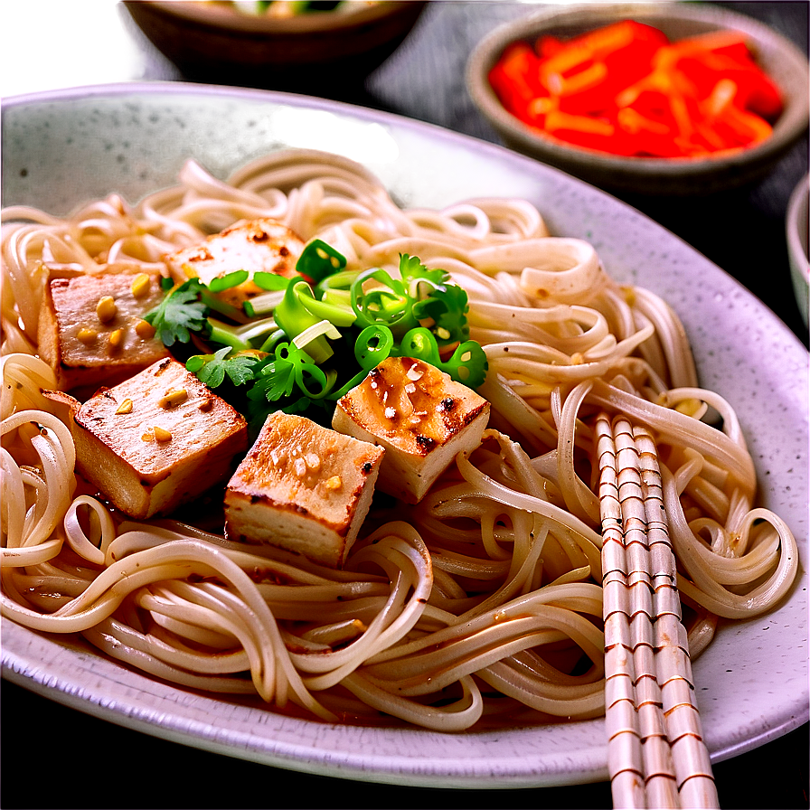 Tofu Noodle Bowl Png 43