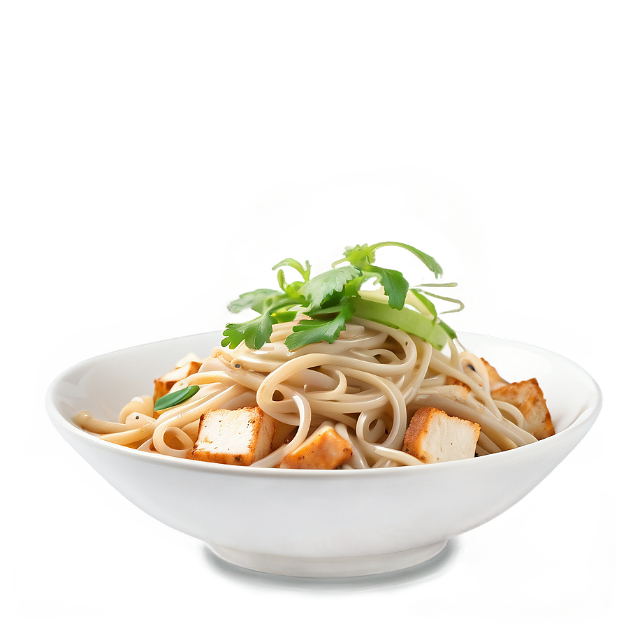 Tofu Noodle Bowl Png Vag82