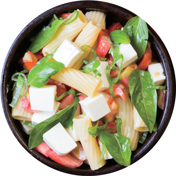 Tofu Pasta Salad Bowl