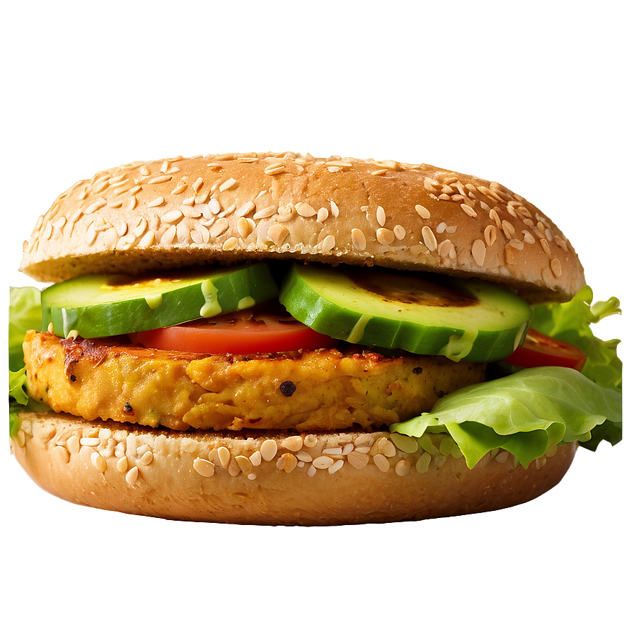 Tofu Vegan Burger Png Ney20