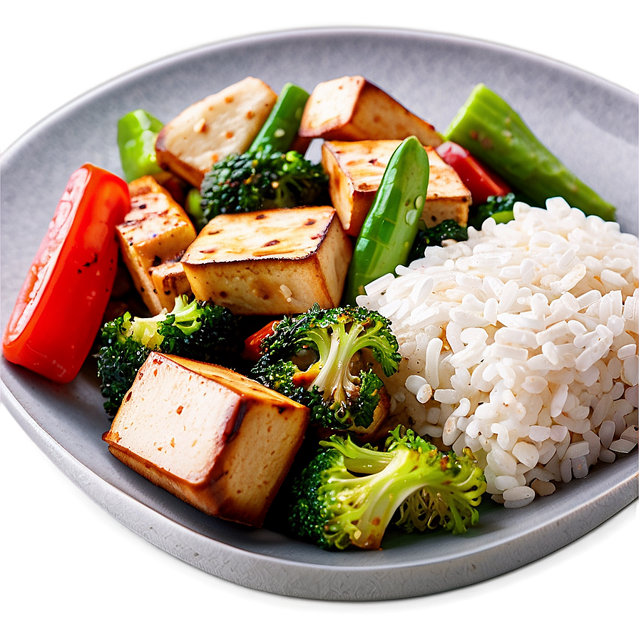 Tofu Veggie Stir-fry Png 06242024