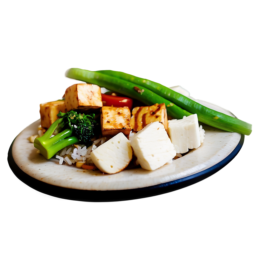 Tofu Veggie Stir-fry Png 17