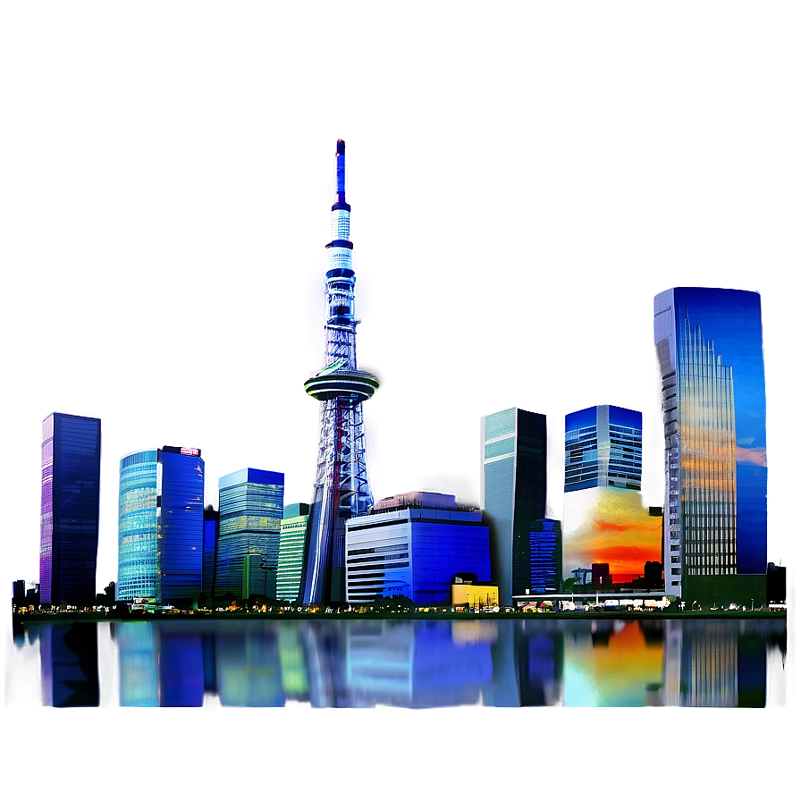 Tokyo Skyline Japan Png 84