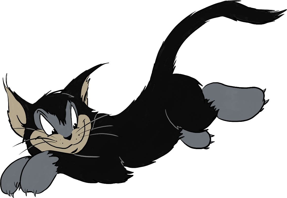 Tom Smiling Cartoon Cat