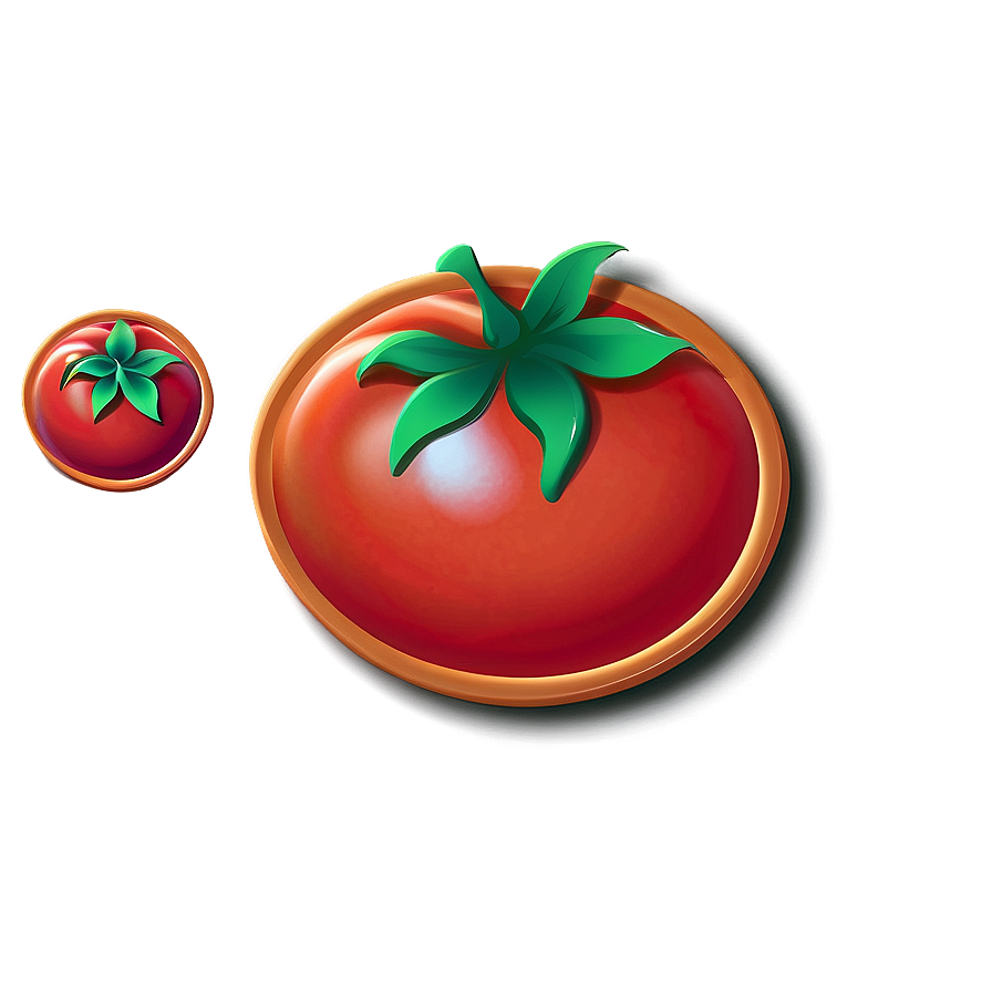 Tomato Badge Png Bwm41