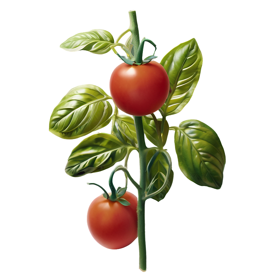 Tomato Basil Leaves Png Tfd