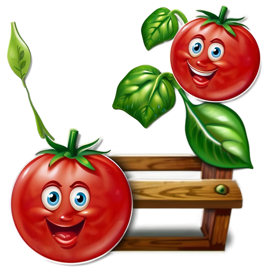 Tomato Cartoon Mascot Png 31