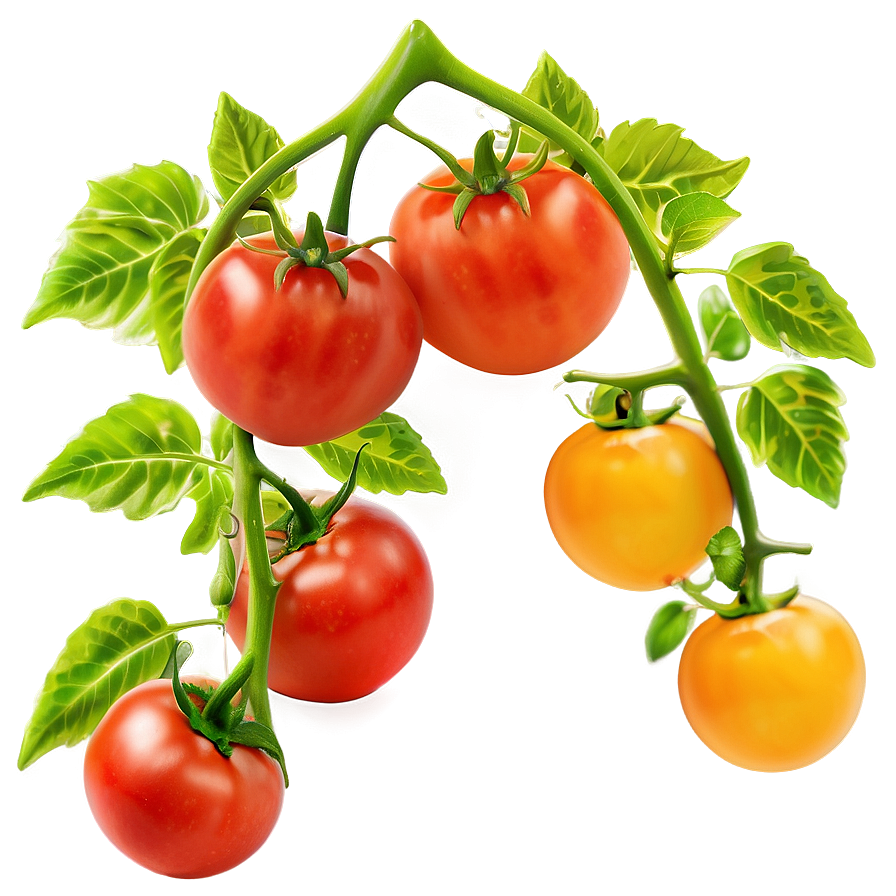 Tomato Vine Isolated Png 06212024