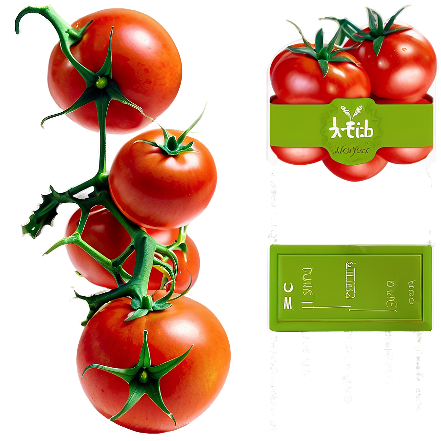 Tomato Vine Isolated Png Vpr