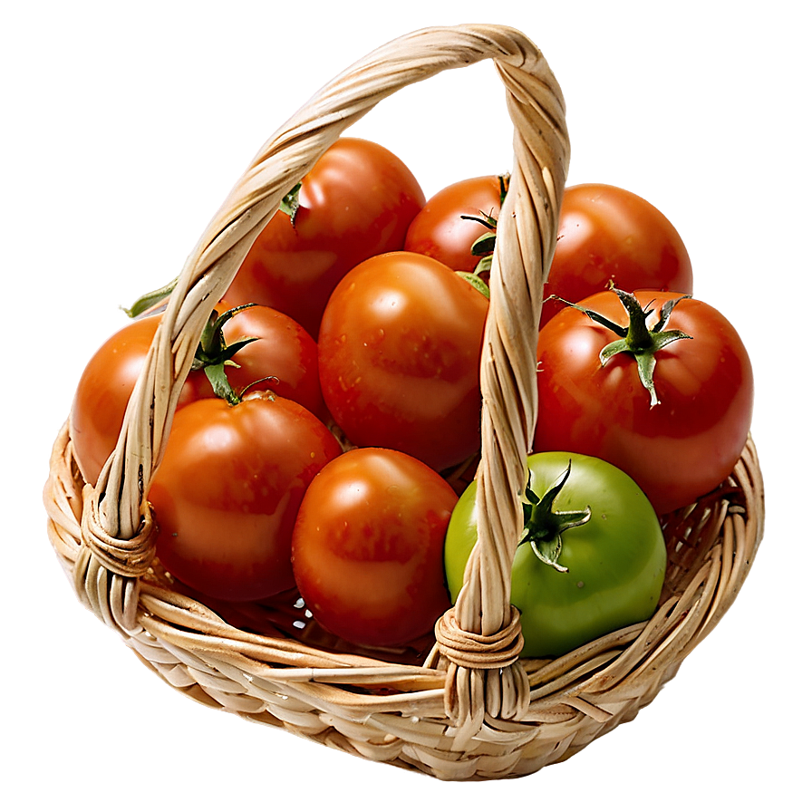 Tomatoes Basket Png 06212024