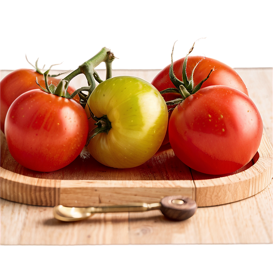 Tomatoes On Wooden Surface Png 06212024