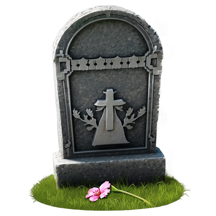 Tombstone With Candle Png Xvl40