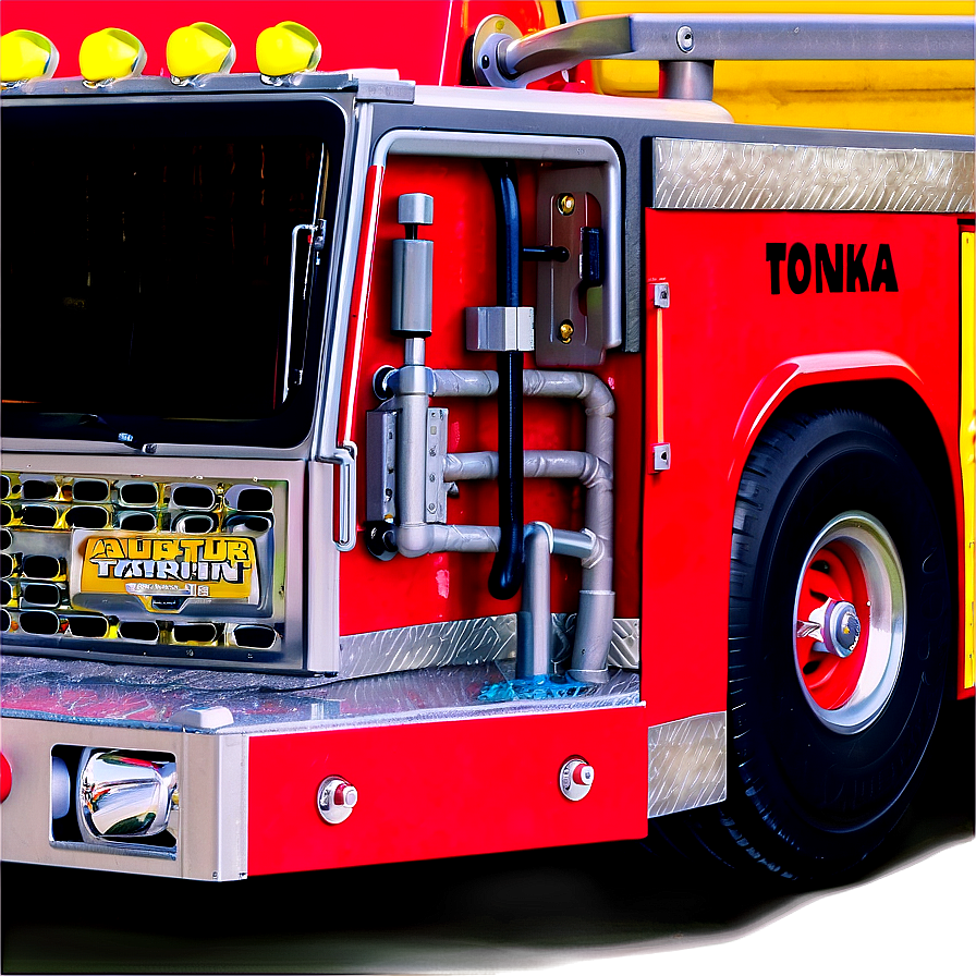 Tonka Fire Truck Detailed Image Png Fcn