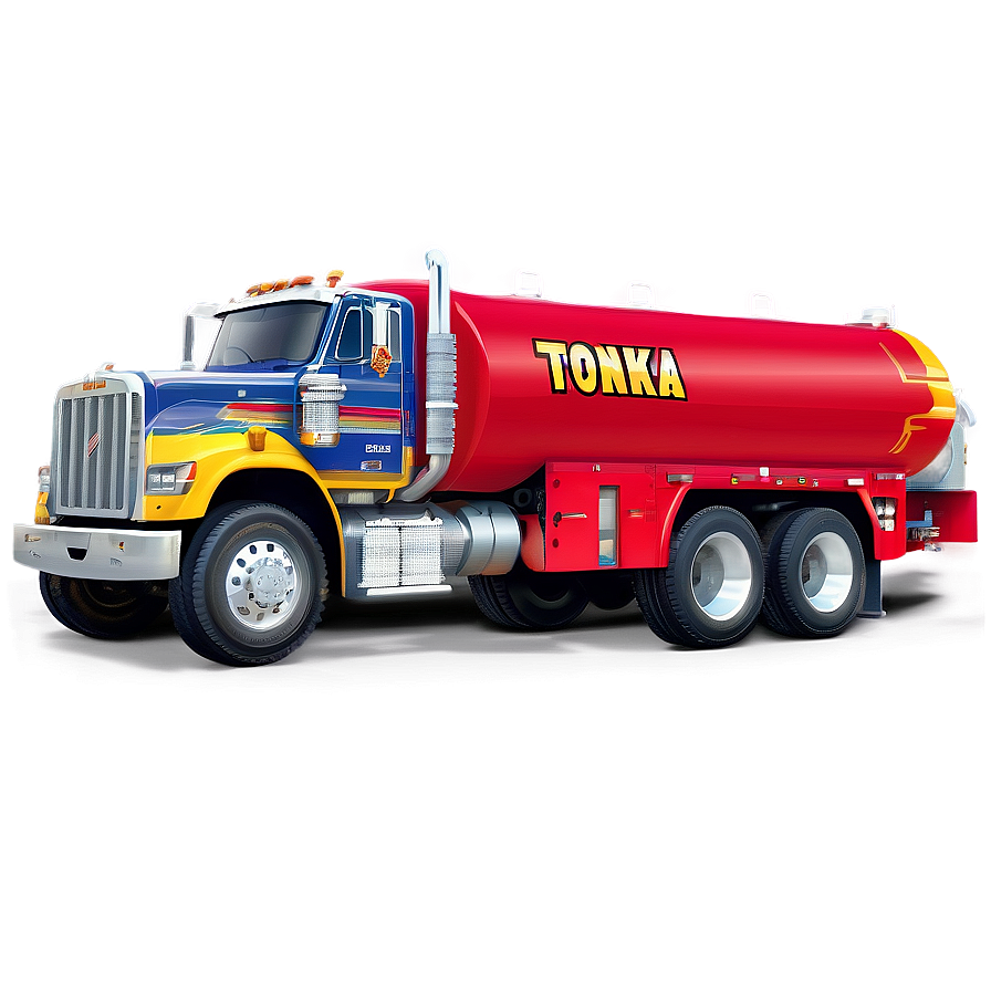 Tonka Tanker Truck Illustration Png 32