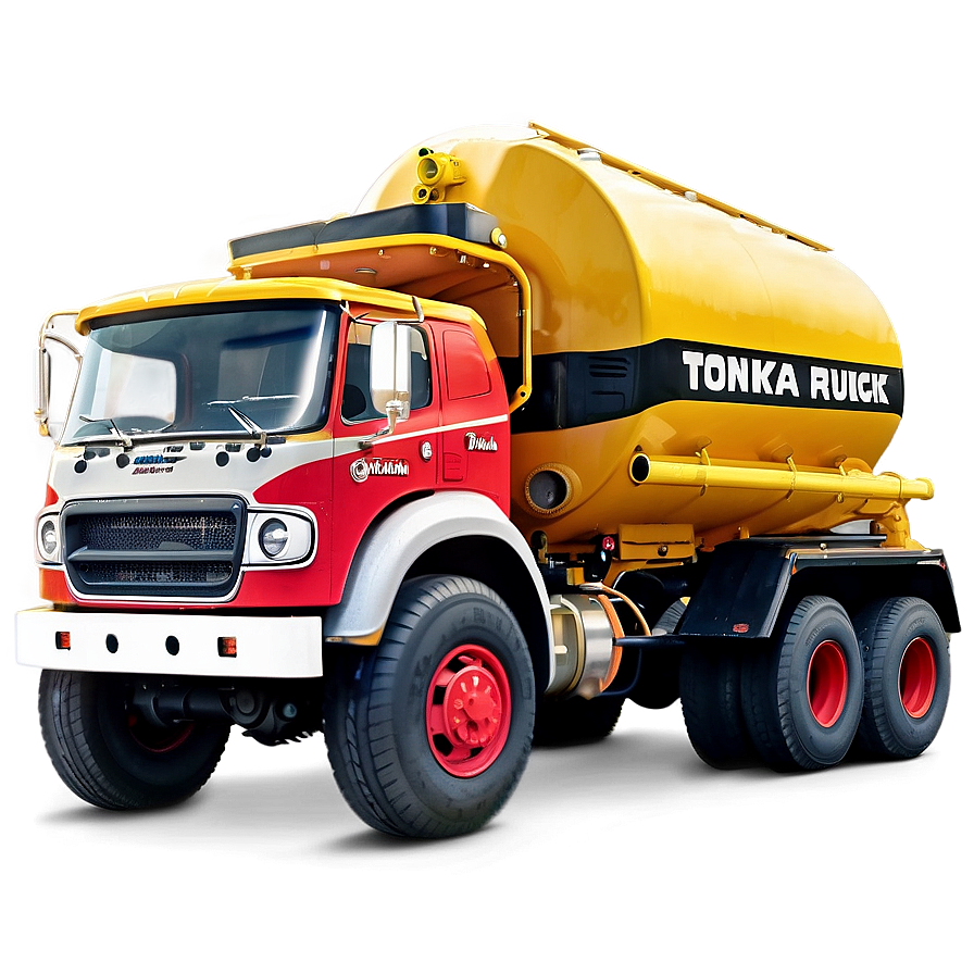 Tonka Tanker Truck Illustration Png 6