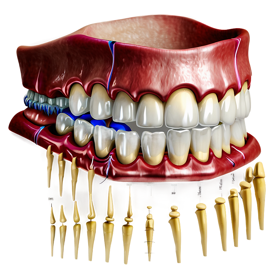 Tooth Anatomy Chart Png 06262024