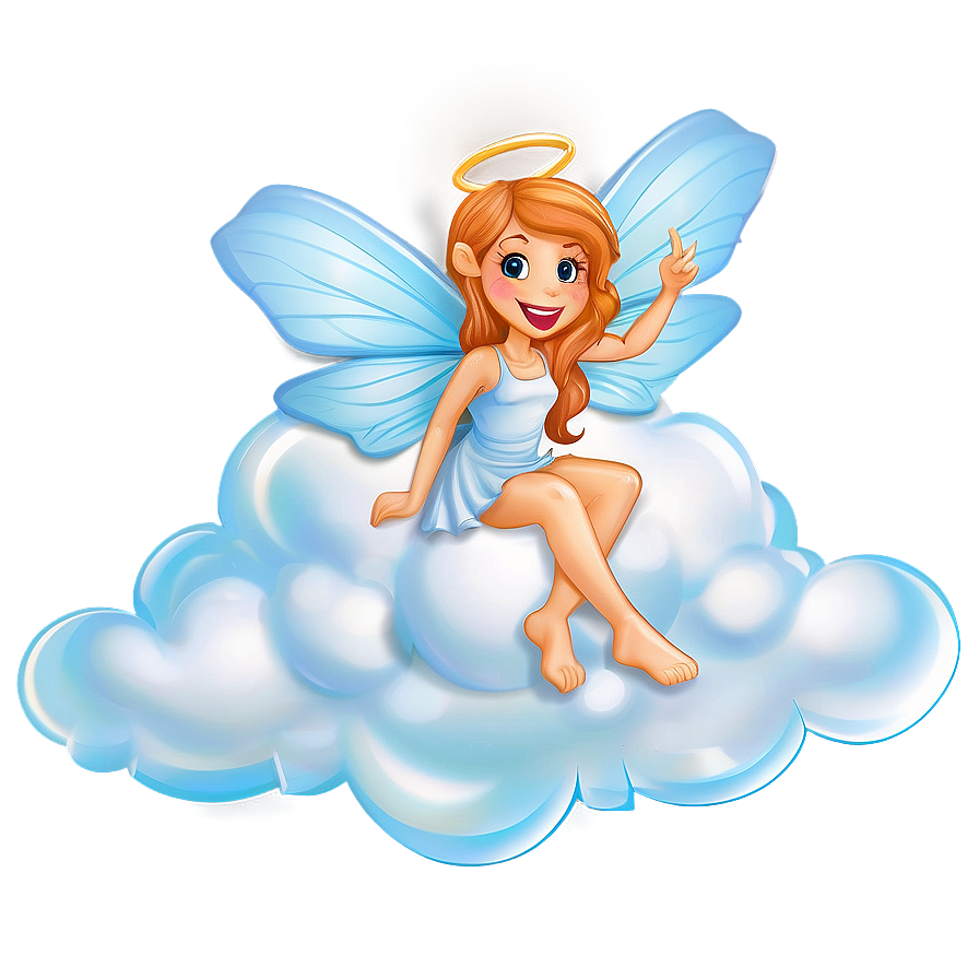 Tooth Fairy On Cloud Png Jwa