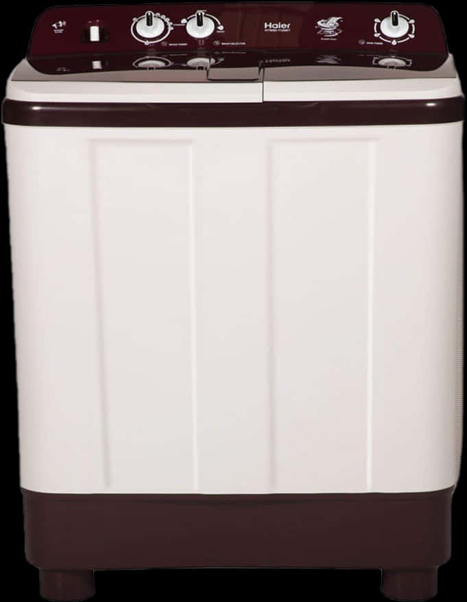 Top Loading Washing Machine Brown Trim